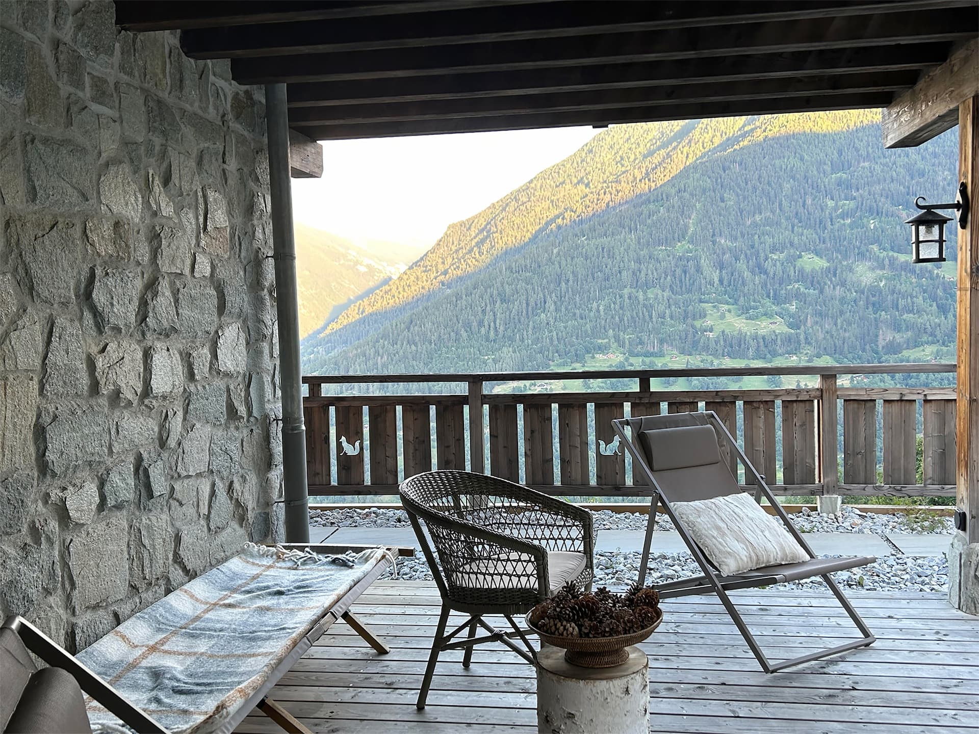 A CHALET IN THE SWISS ALPS